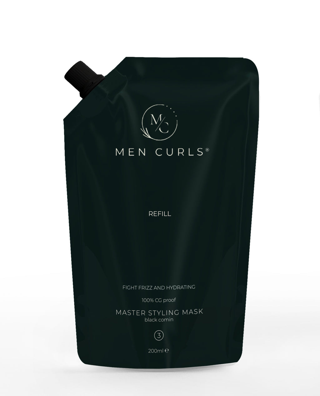 MEN CURLS Master Styling Mask 200 ml REFILL