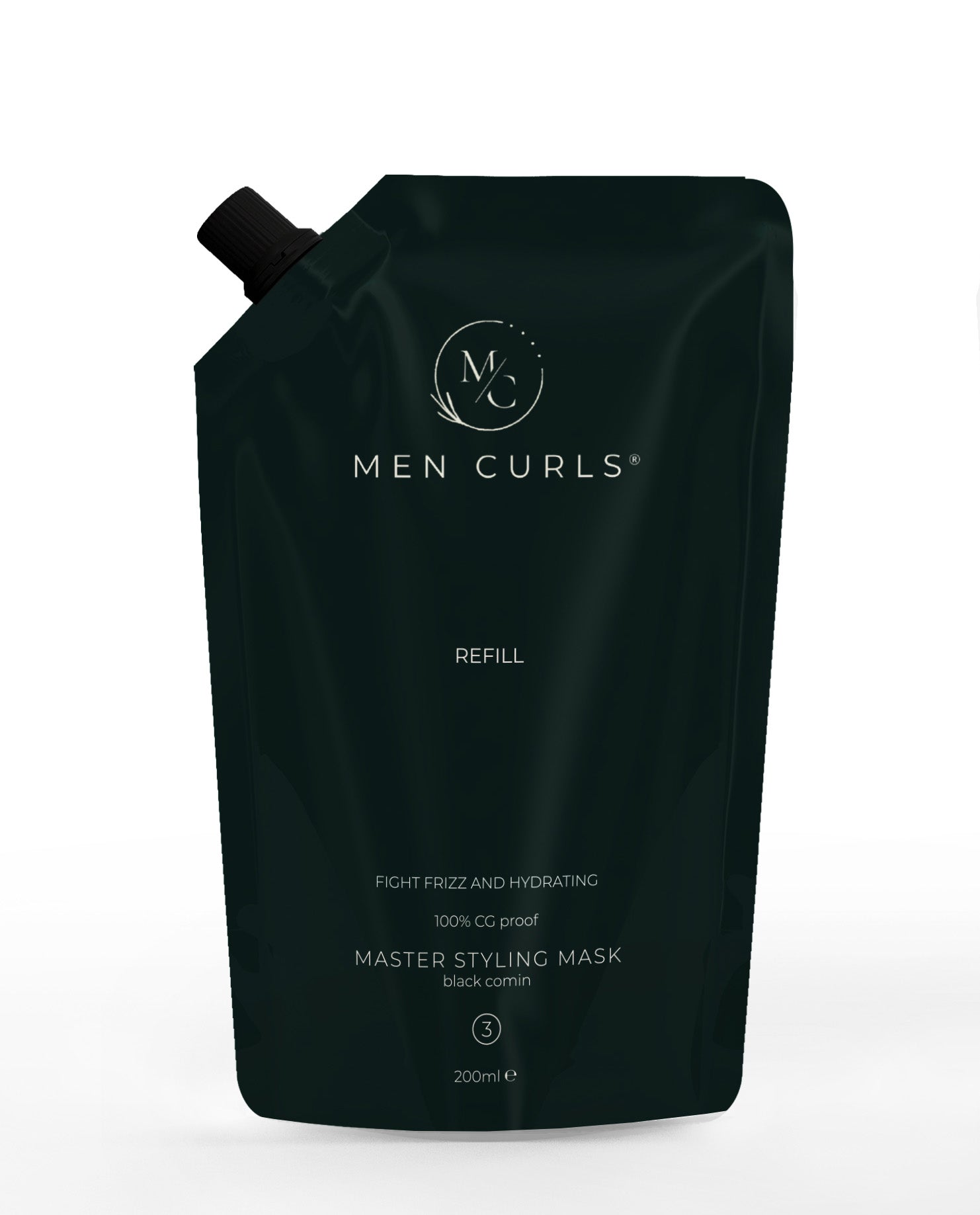 MEN CURLS Master Styling Mask 200 ml REFILL