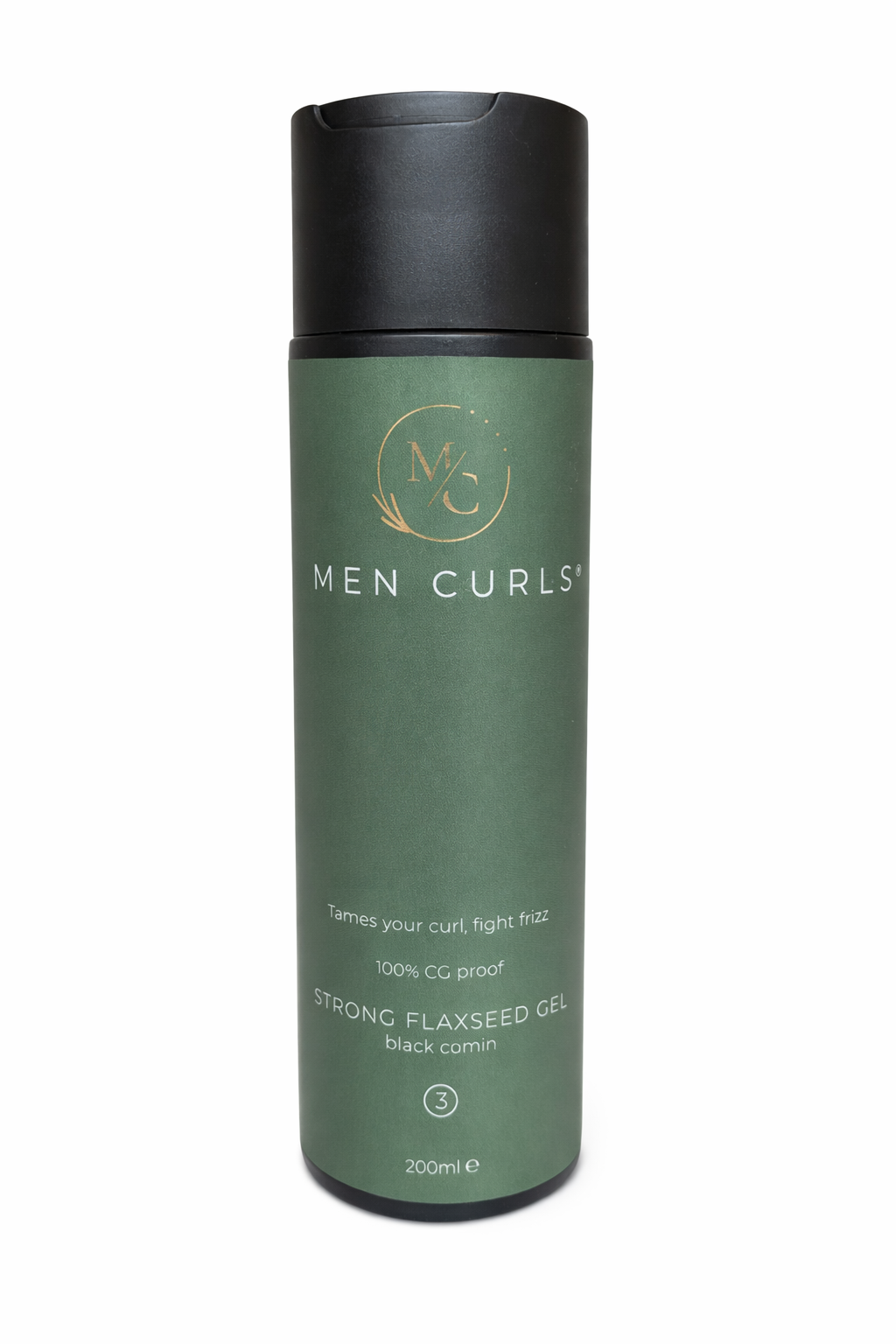 MEN CURLS Strong Flaxseed Gel 200 ml