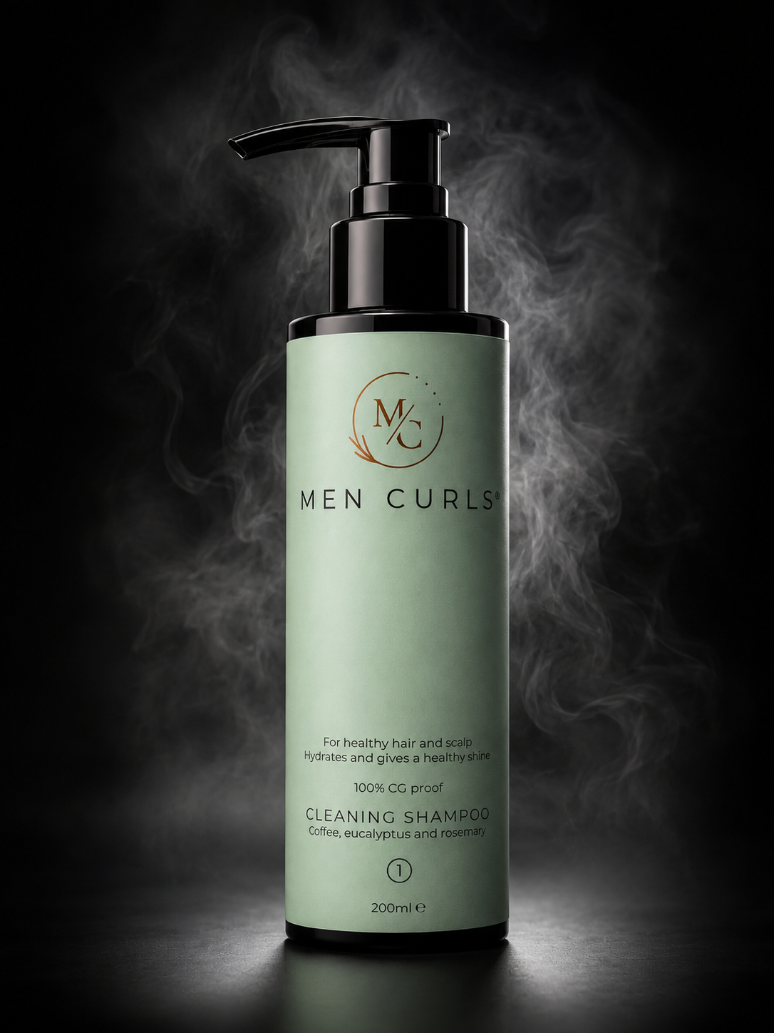 MEN CURLS Cleaning Shampoo 200ml
