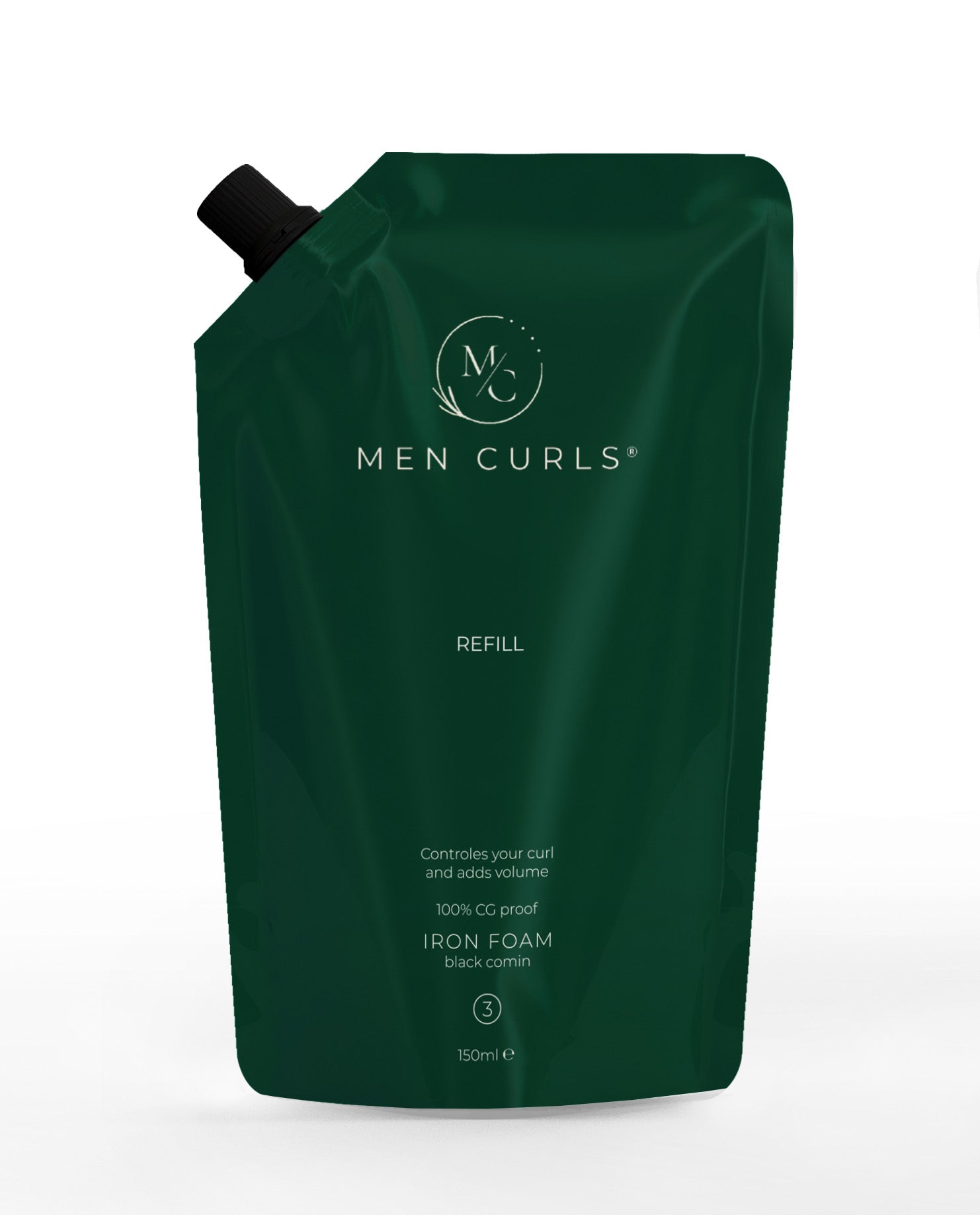 MEN CURLS Iron Foam 150 ml REFILL