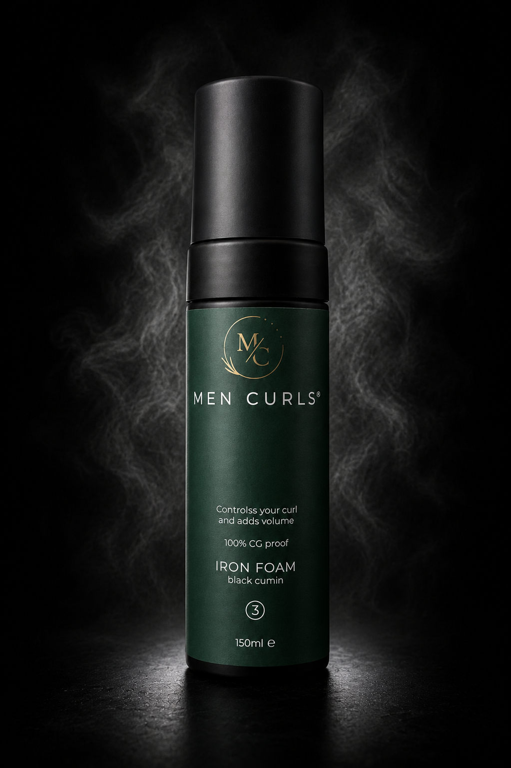 MEN CURLS Iron Foam 150 ml