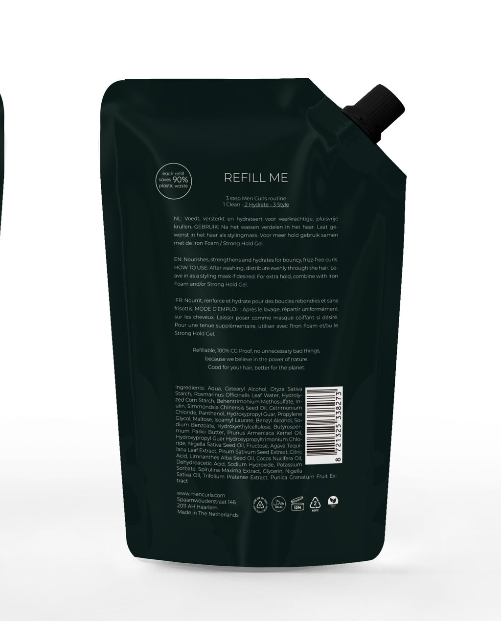 MEN CURLS Master Styling Mask 200 ml REFILL